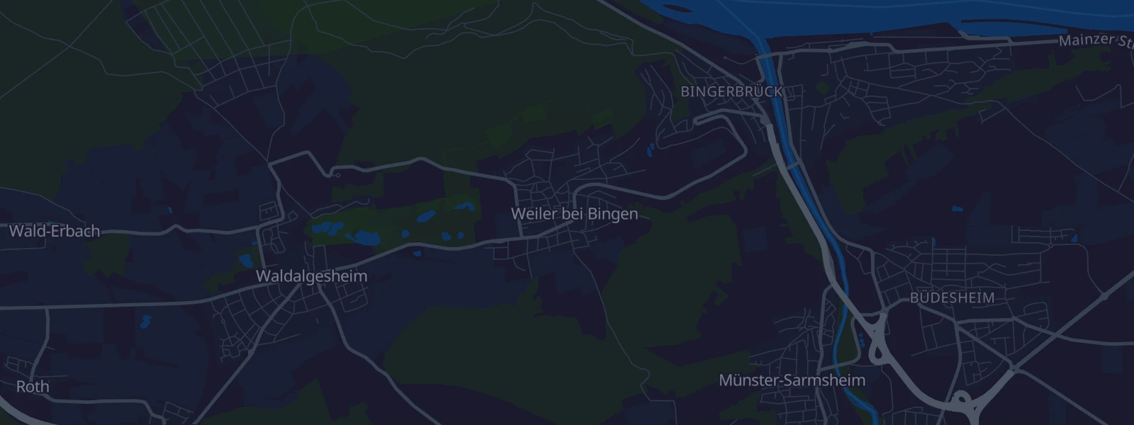 Karte von Weiler bei Bingen