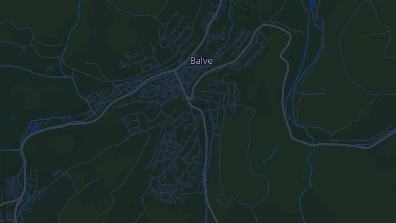 Karte von Balve