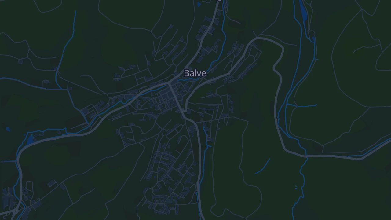 Karte von Balve
