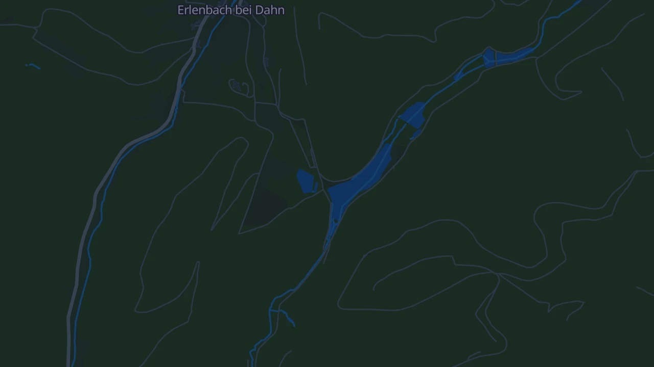 Karte von Erlenbach bei Dahn