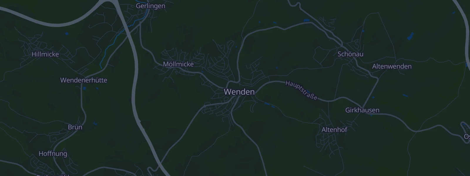 Karte von Wenden