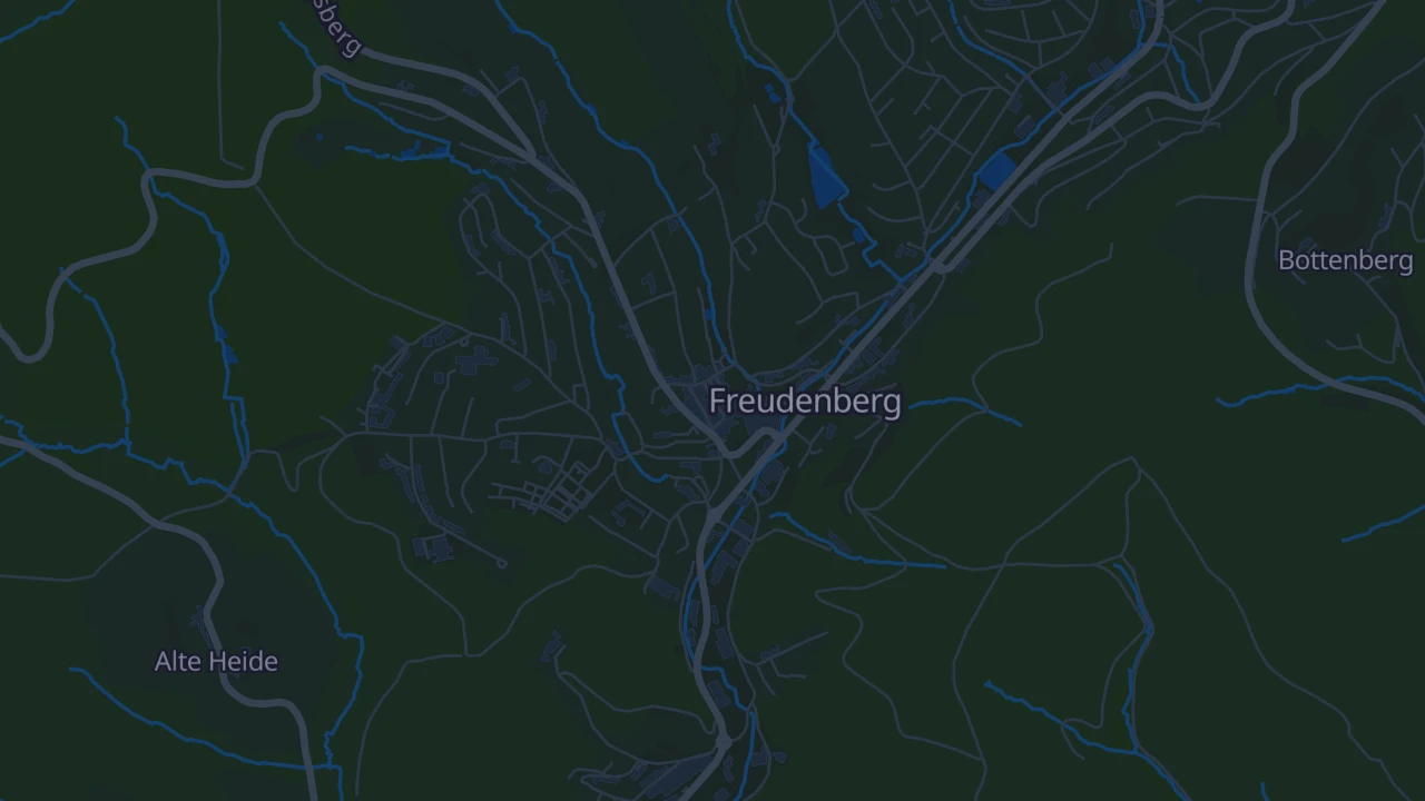 Karte von Freudenberg