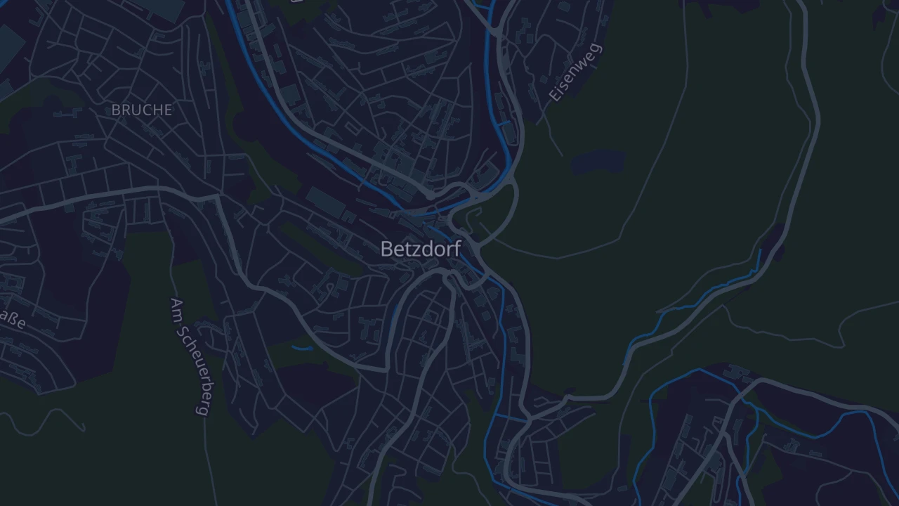 Karte von Betzdorf