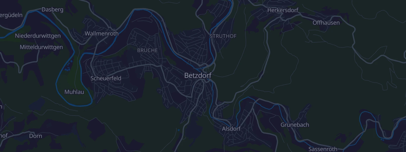 Karte von Betzdorf