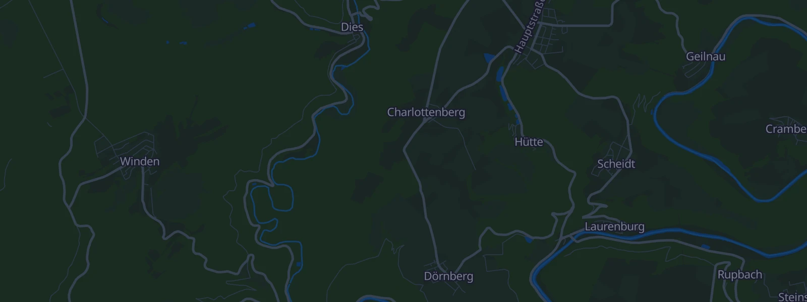 Karte von Hütte