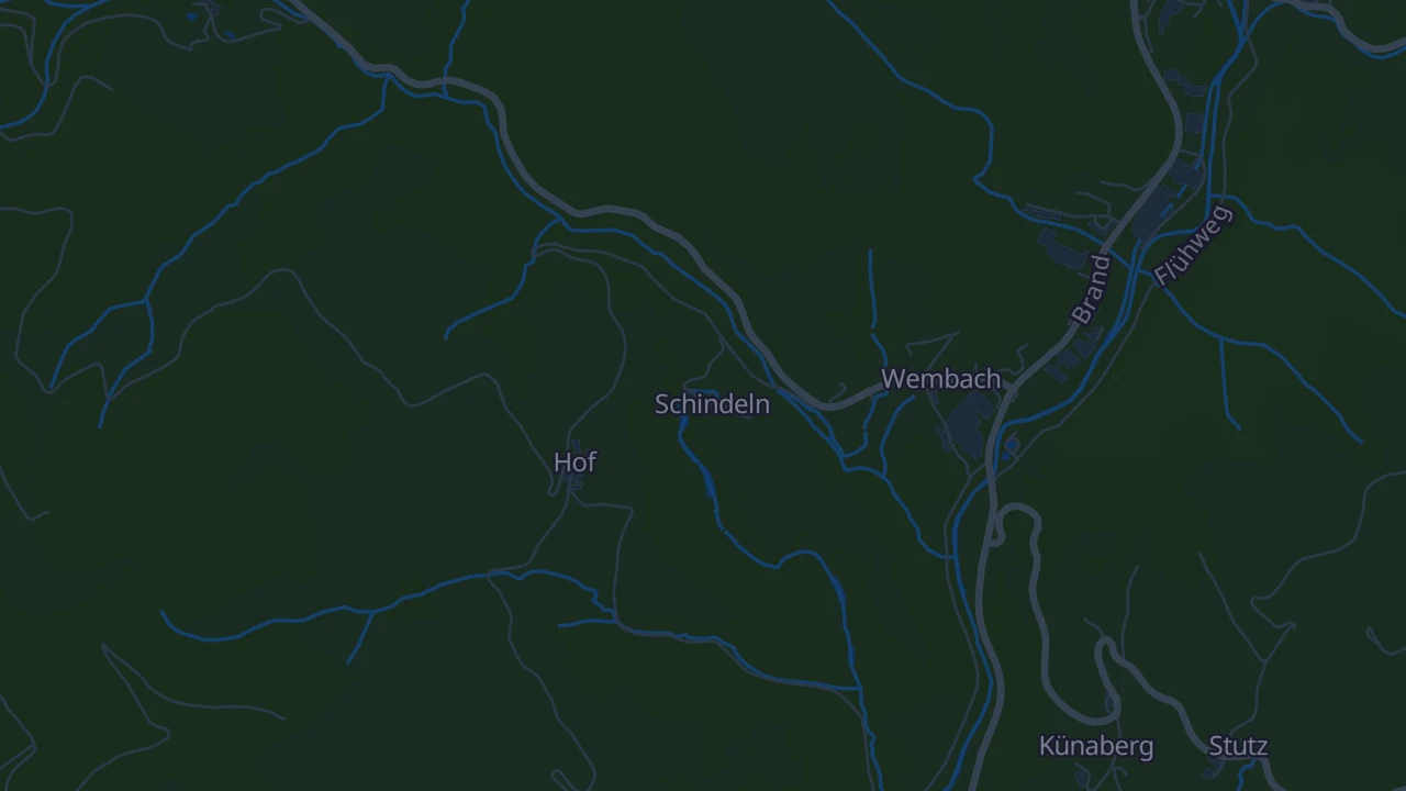 Karte von Wembach