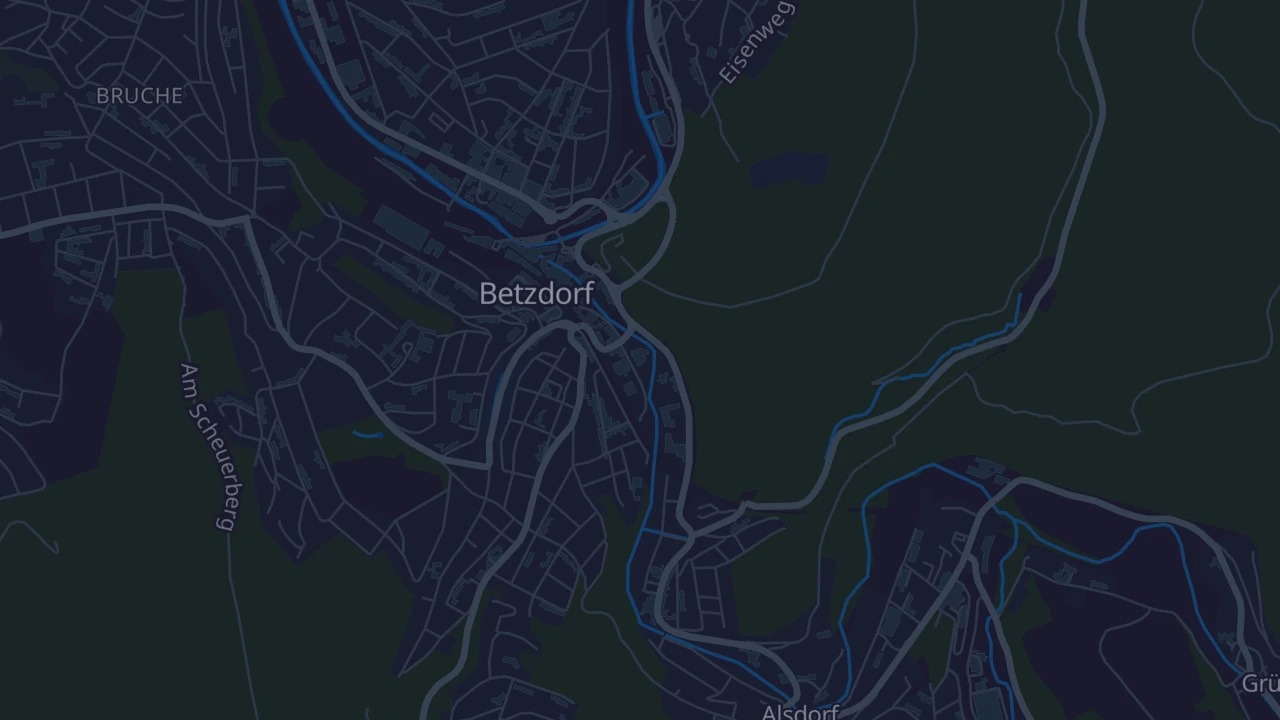 Karte von Betzdorf
