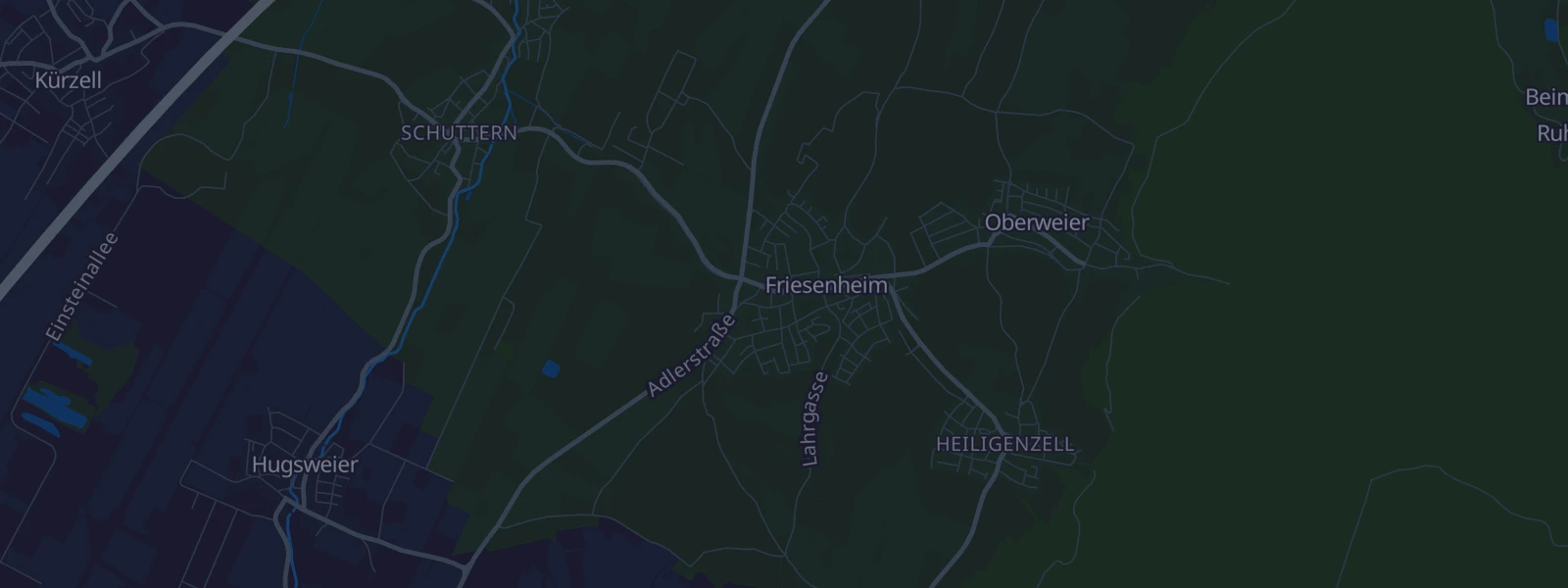 Karte von Friesenheim