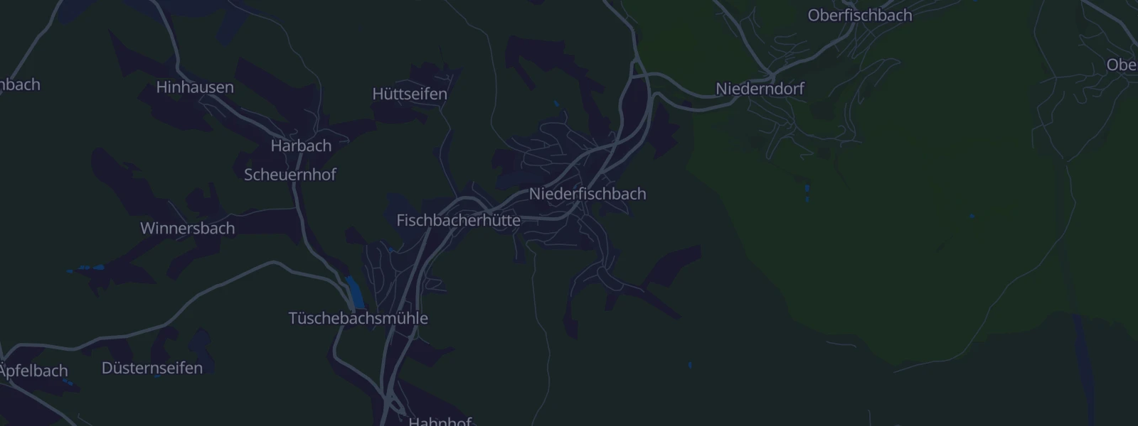 Karte von Niederfischbach