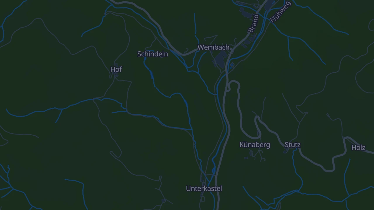 Karte von Wembach