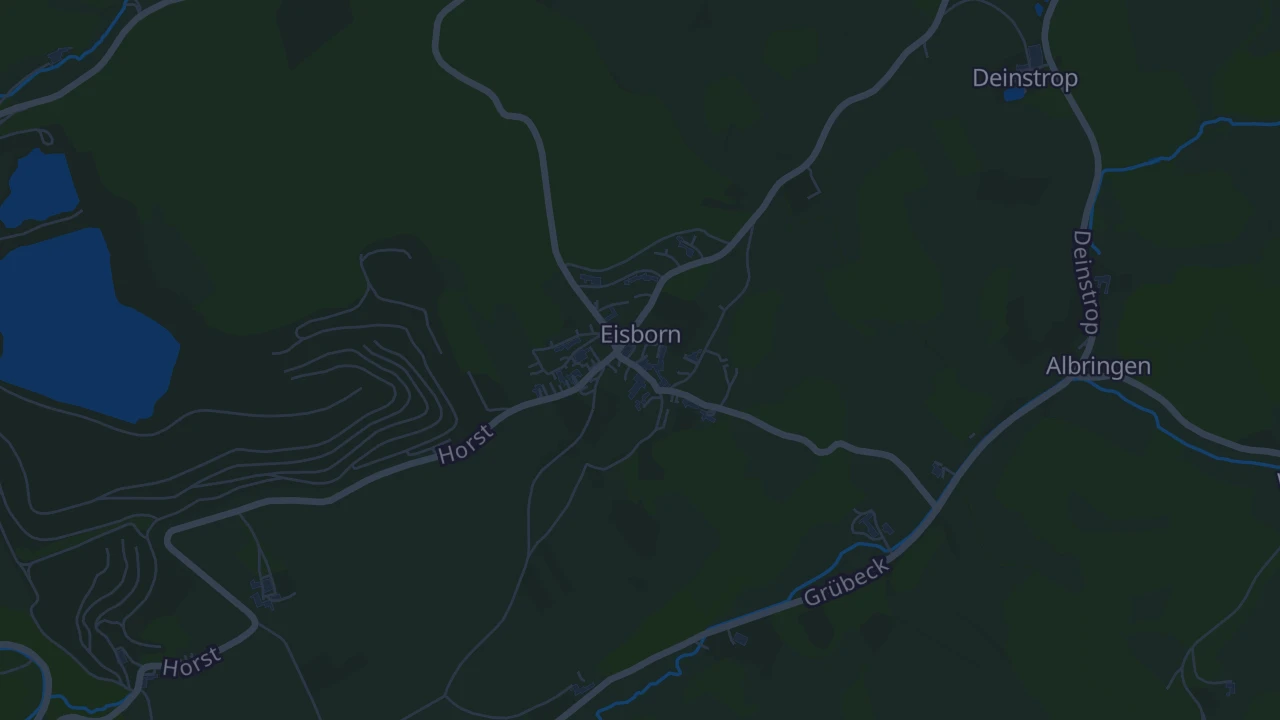 Karte von Balve