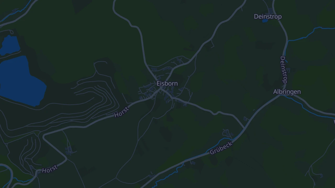 Karte von Balve