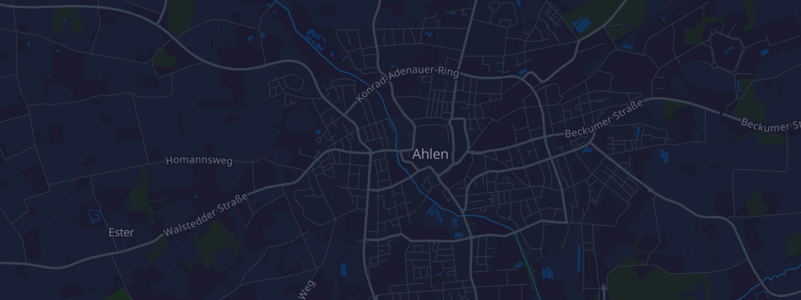 Karte von Ahlen