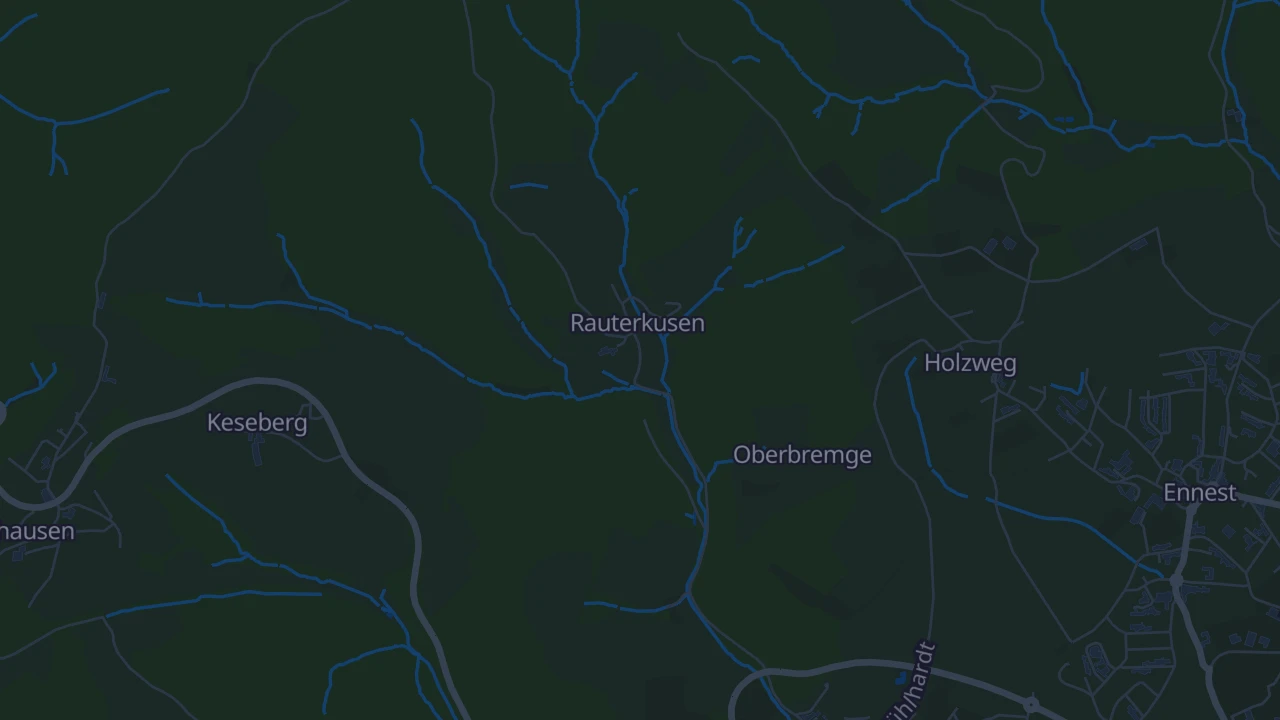 Karte von Attendorn