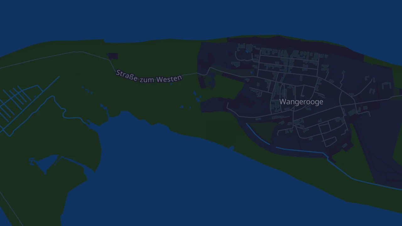 Karte von Wangerooge