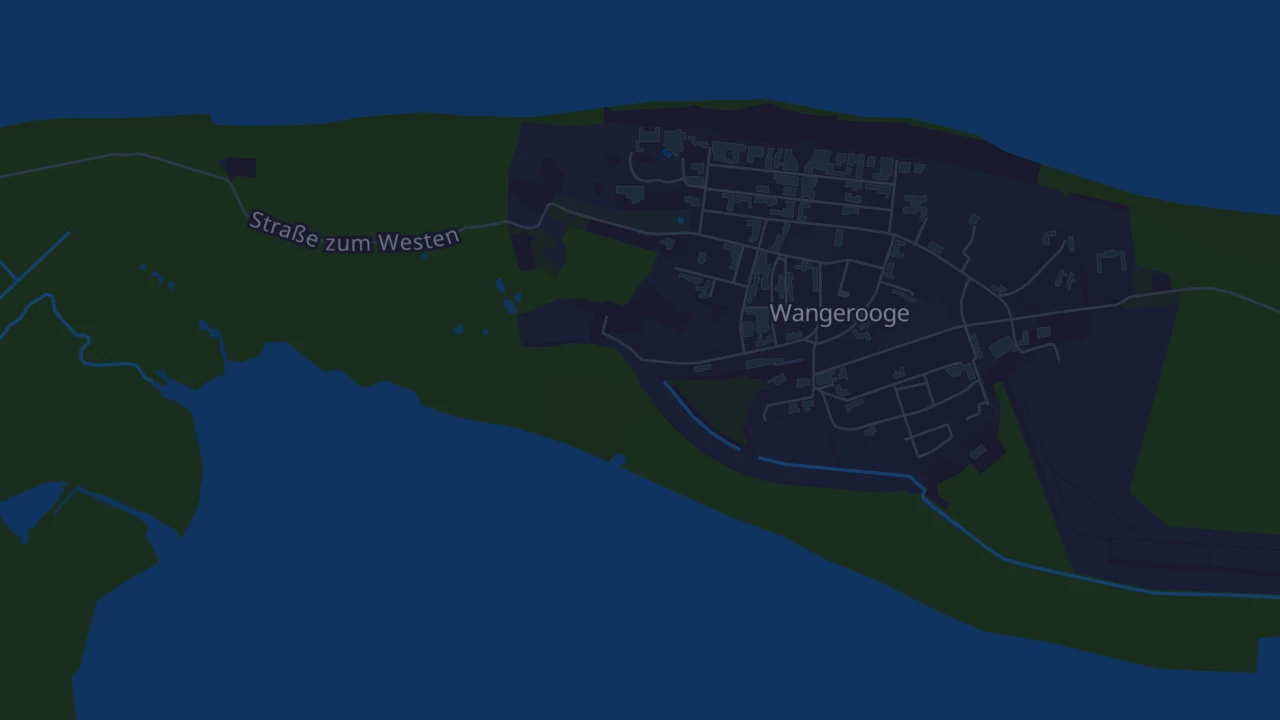 Karte von Wangerooge