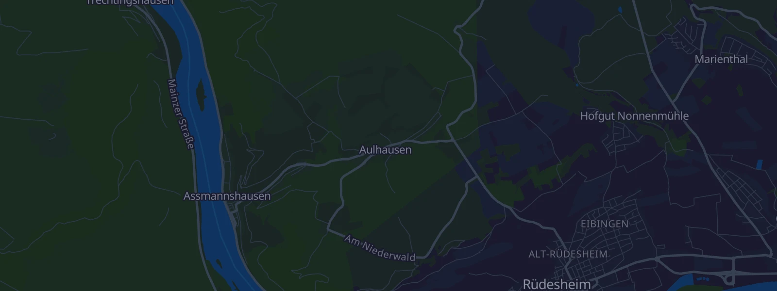 Karte von Rüdesheim-Aulhausen