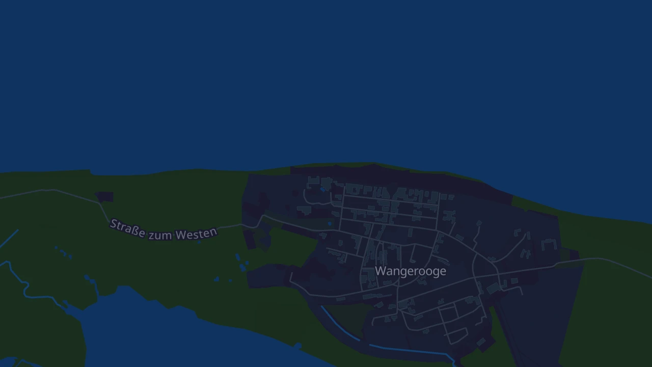 Karte von Wangerooge