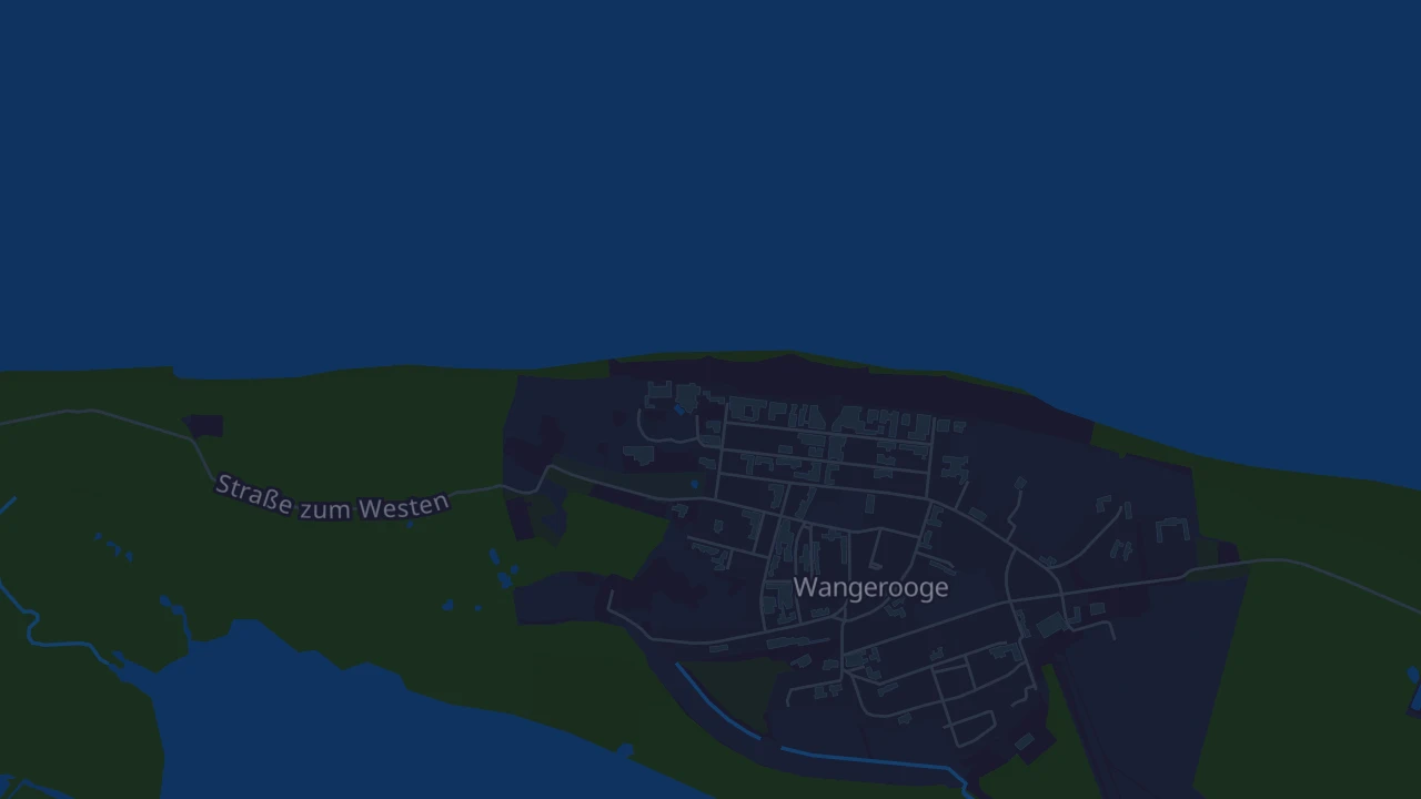 Karte von Wangerooge