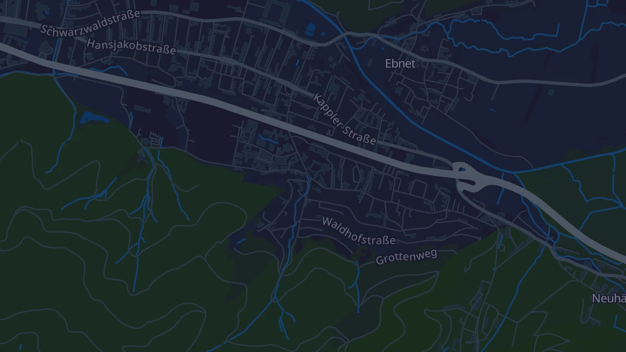 Karte von Freiburg im Breisgau