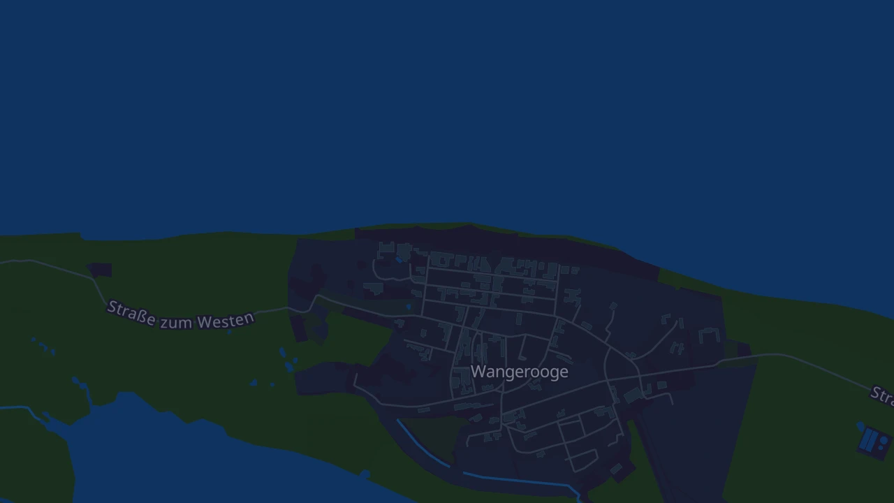 Karte von Wangerooge