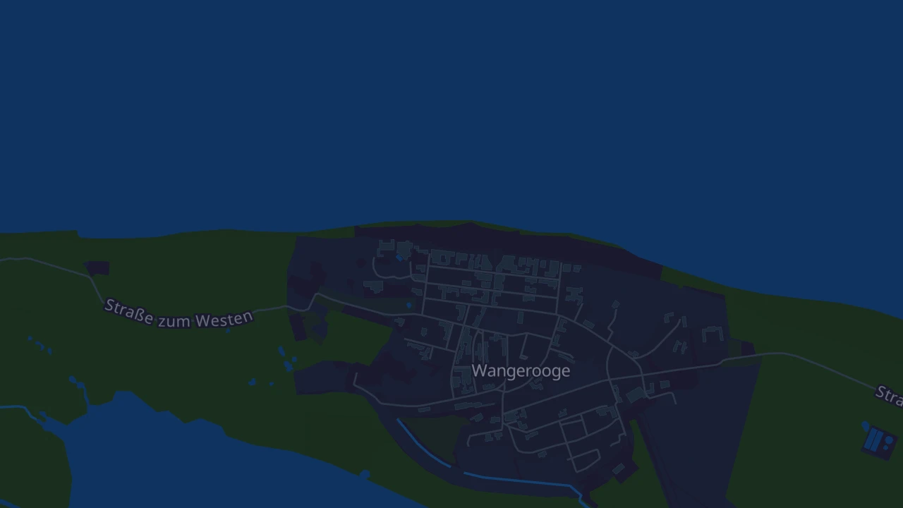 Karte von Wangerooge