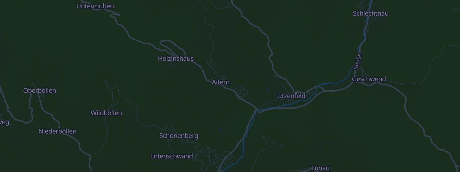 Karte von Aitern