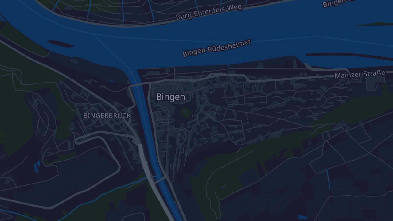 Karte von Bingen