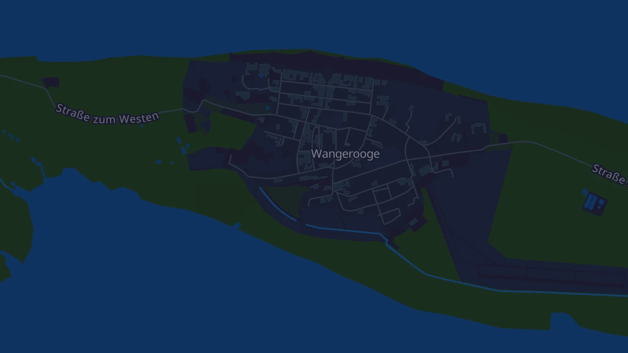 Karte von Wangerooge