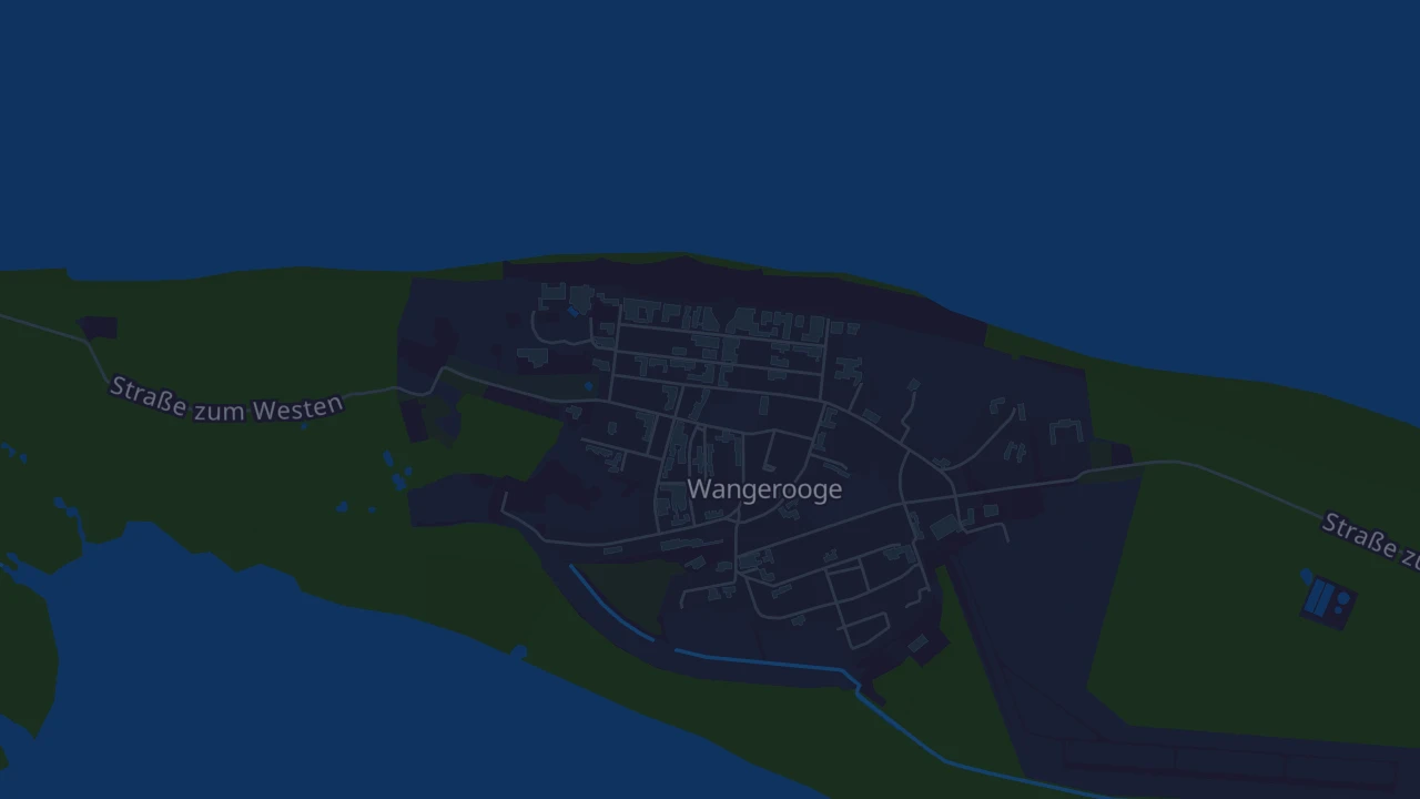 Karte von Wangerooge