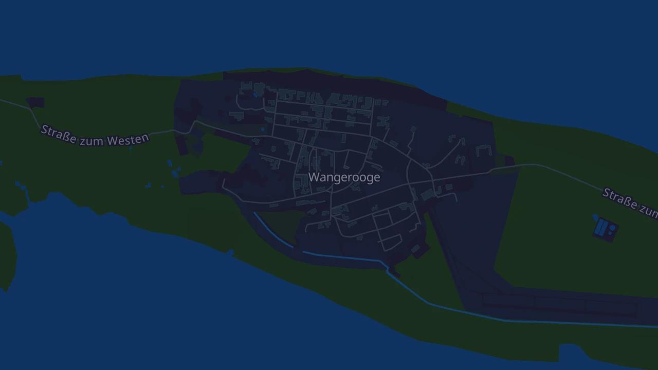 Karte von Wangerooge