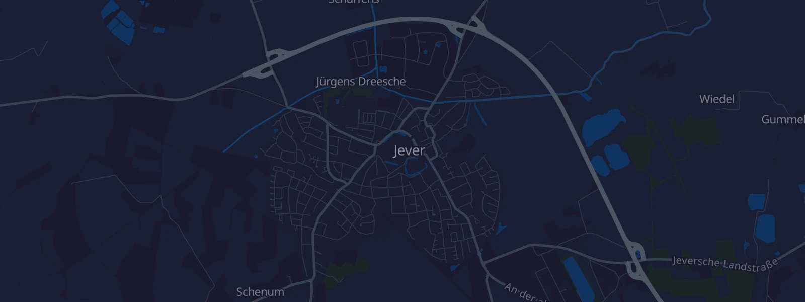 Karte von Jever