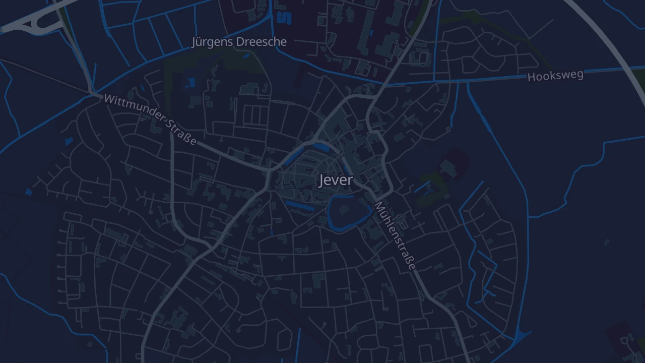 Karte von Jever