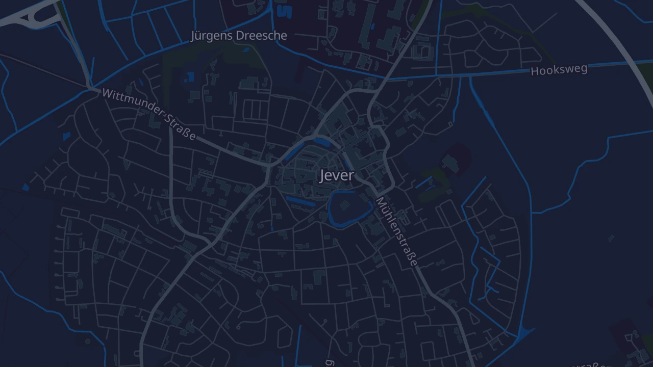 Karte von Jever