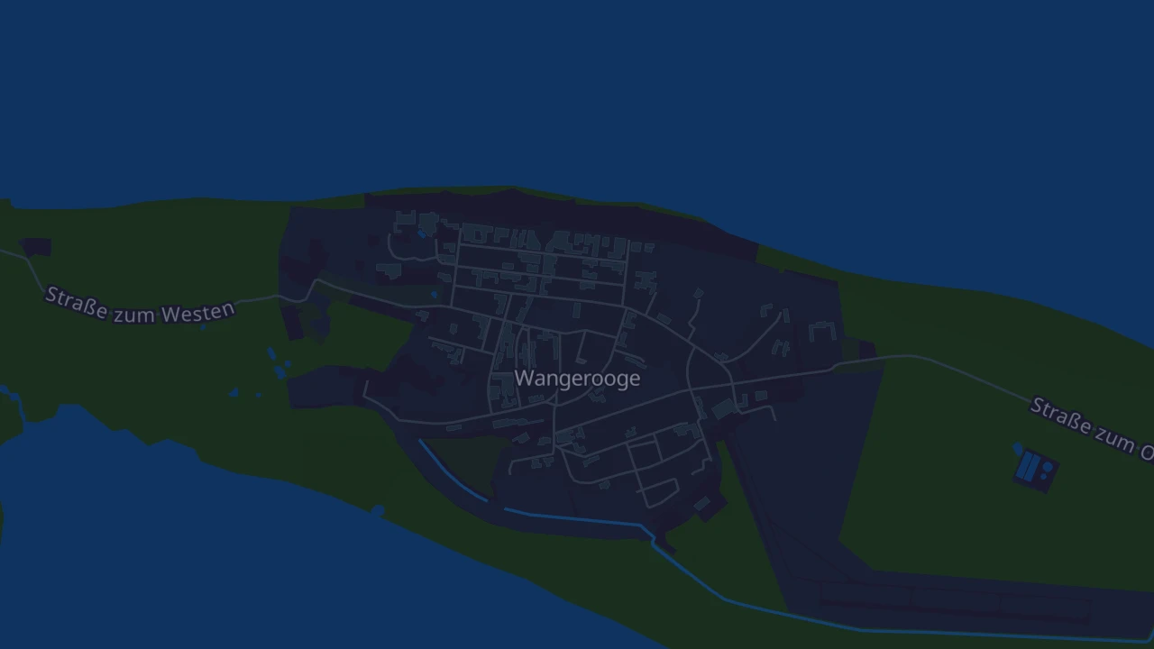Karte von Wangerooge
