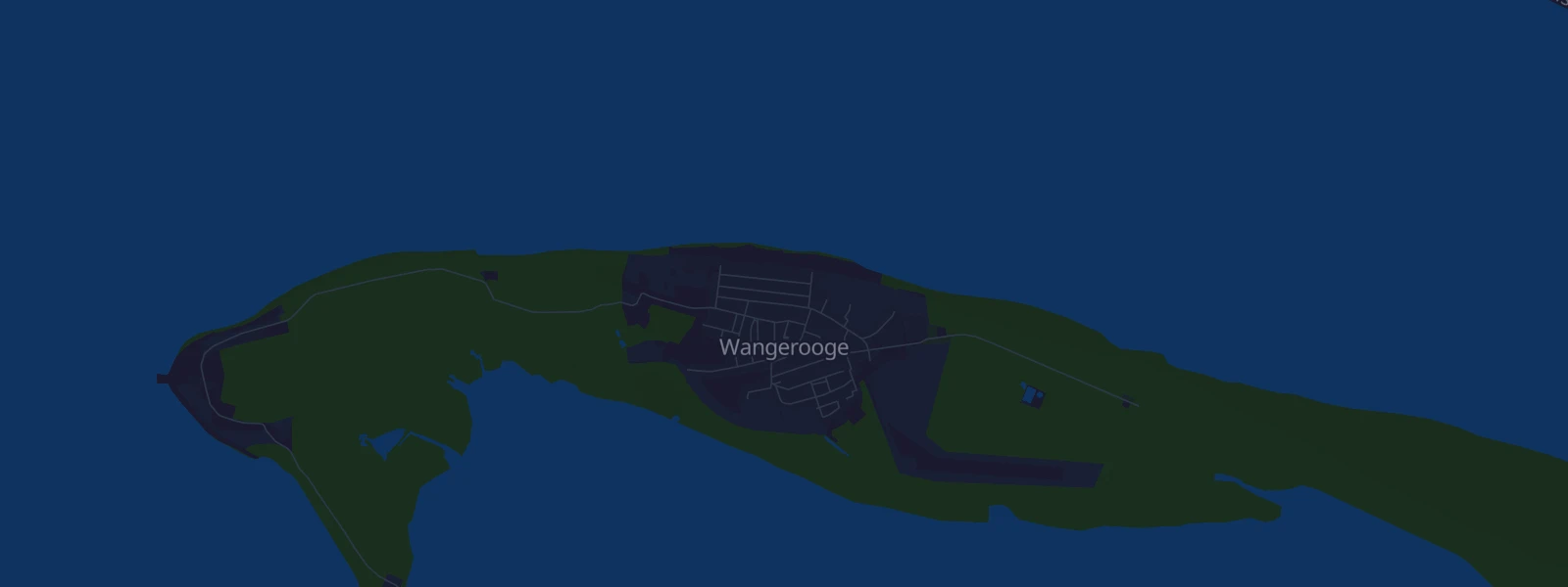 Karte von Wangerooge
