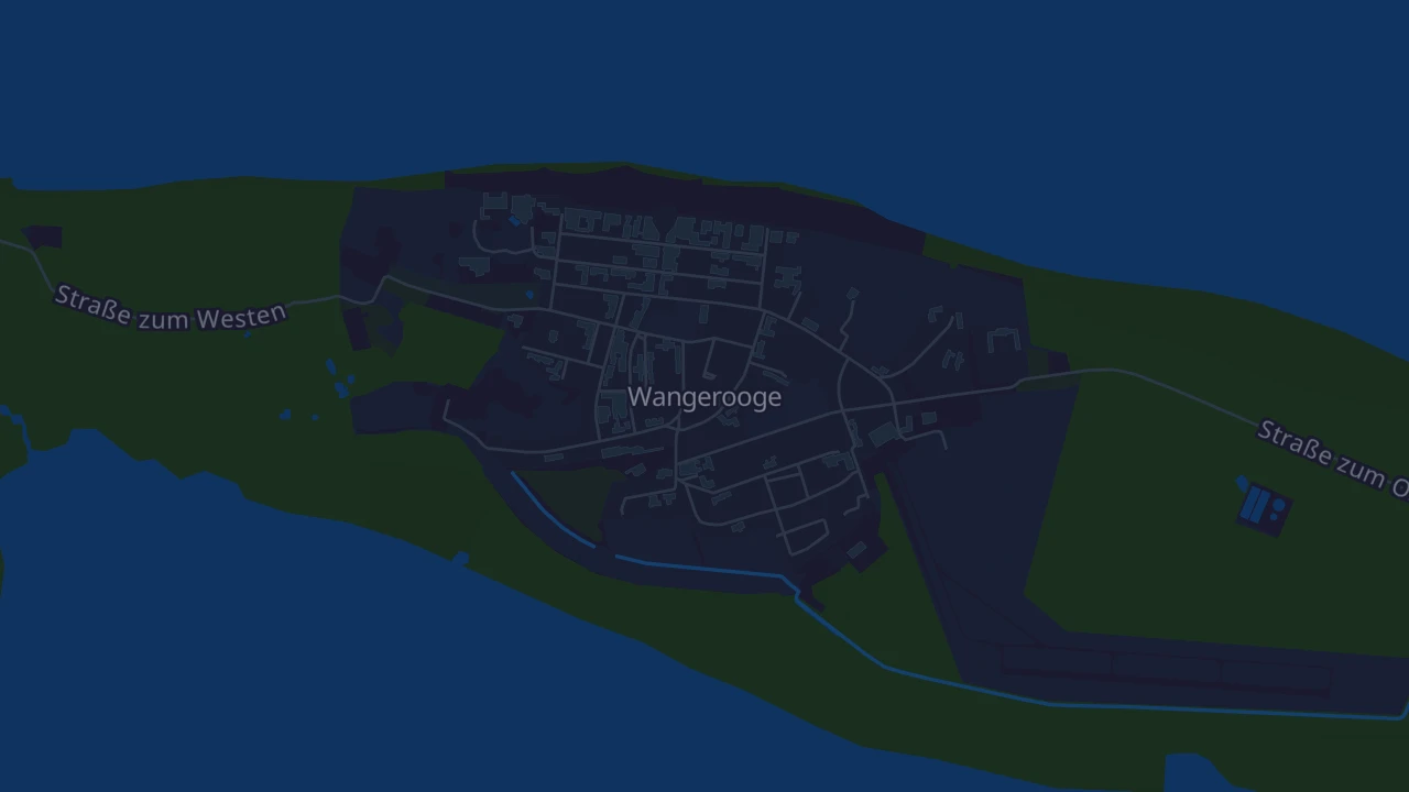 Karte von Wangerooge