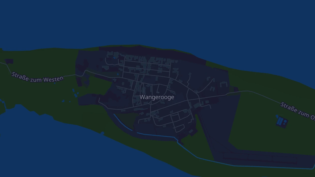 Karte von Wangerooge