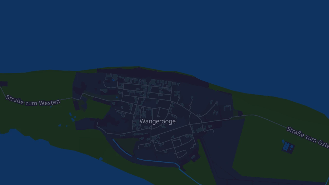 Karte von Wangerooge