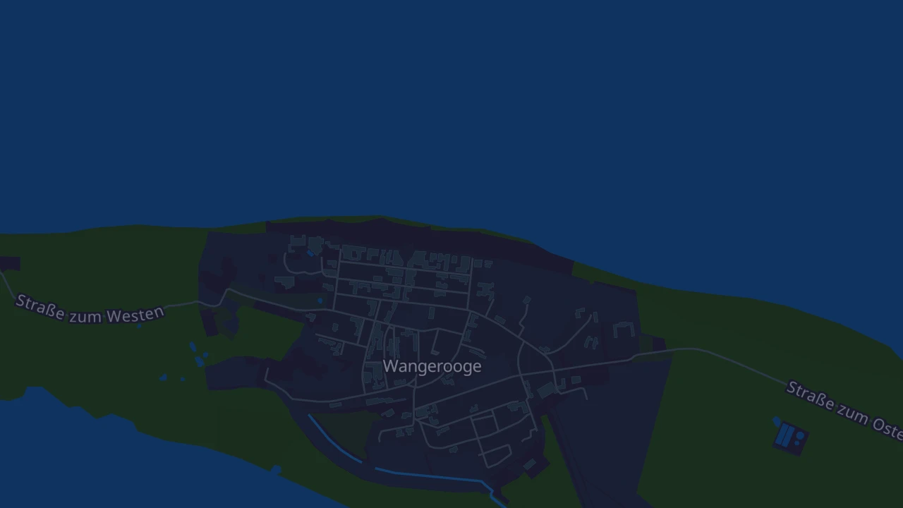 Karte von Wangerooge