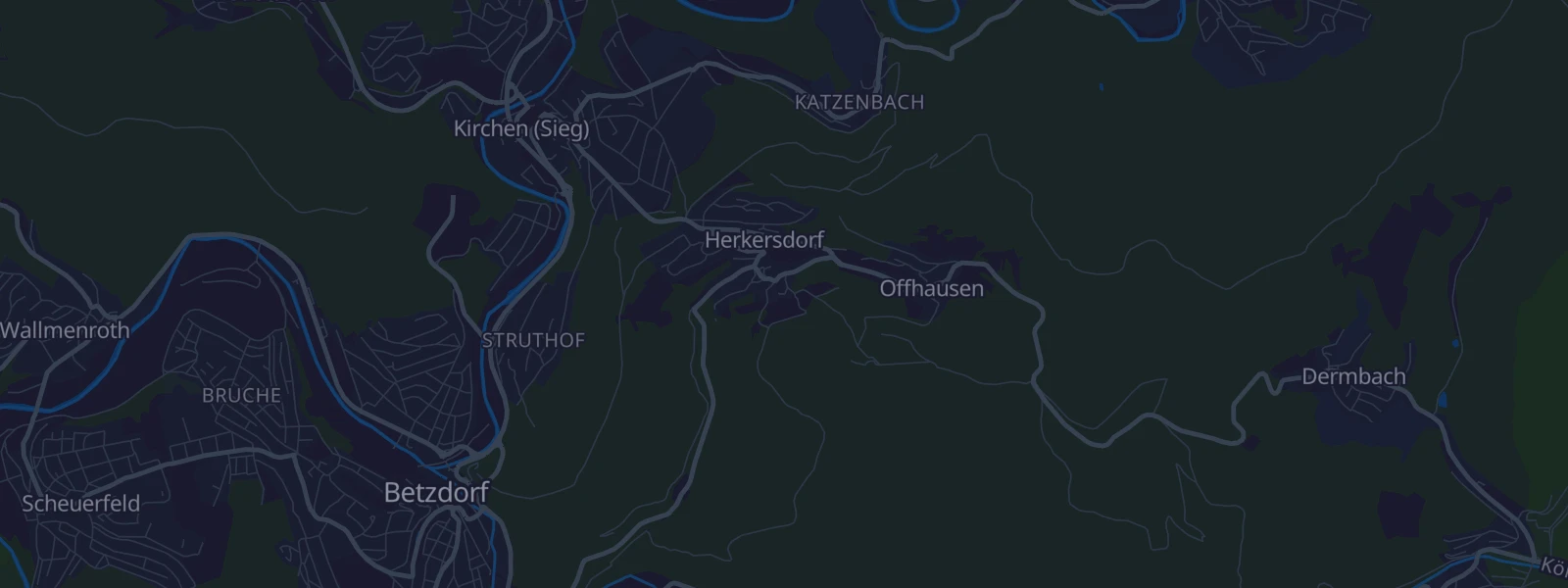 Karte von Kirchen-Herkersdorf