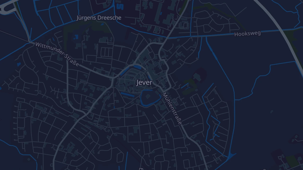 Karte von Jever