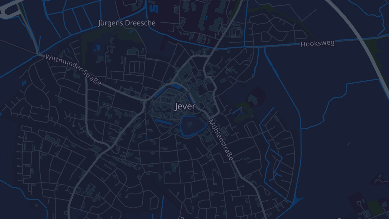 Karte von Jever