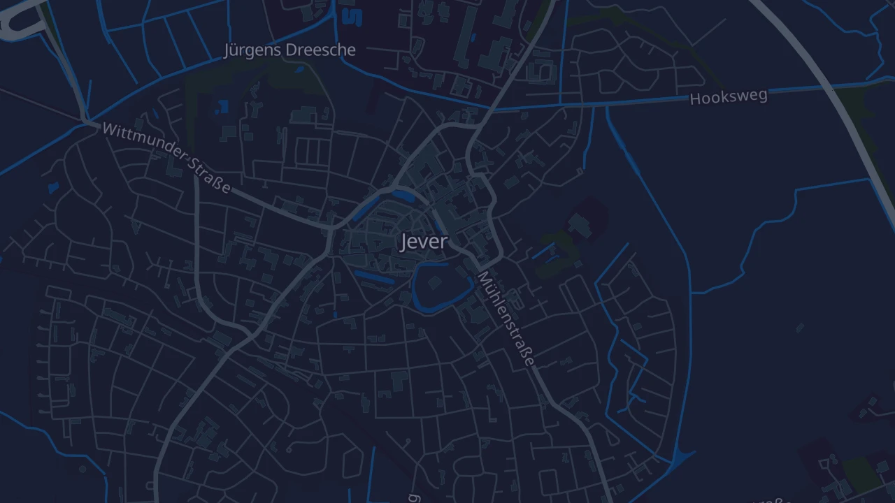 Karte von Jever