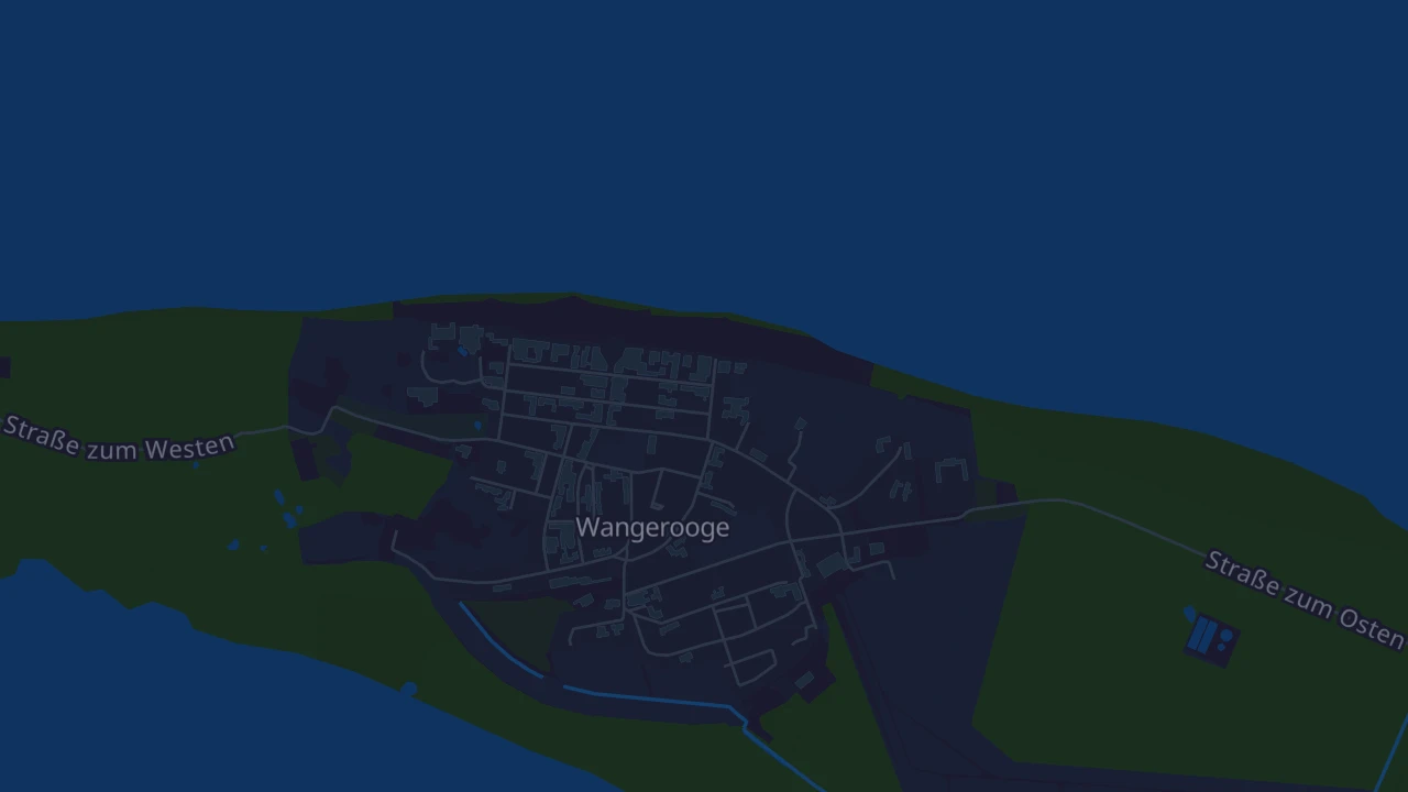 Karte von Wangerooge