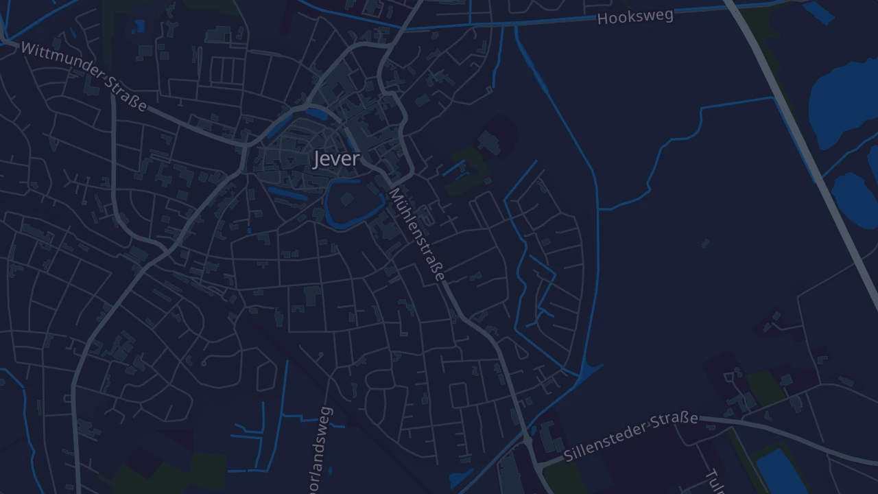 Karte von Jever