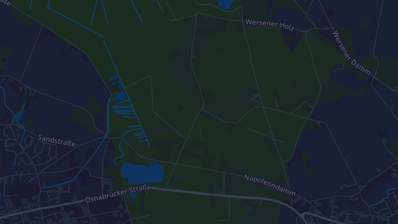 Karte von Westerkappeln