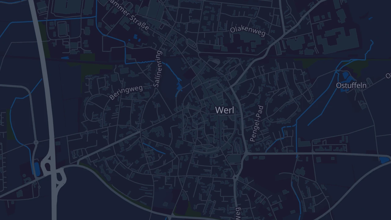 Karte von Werl