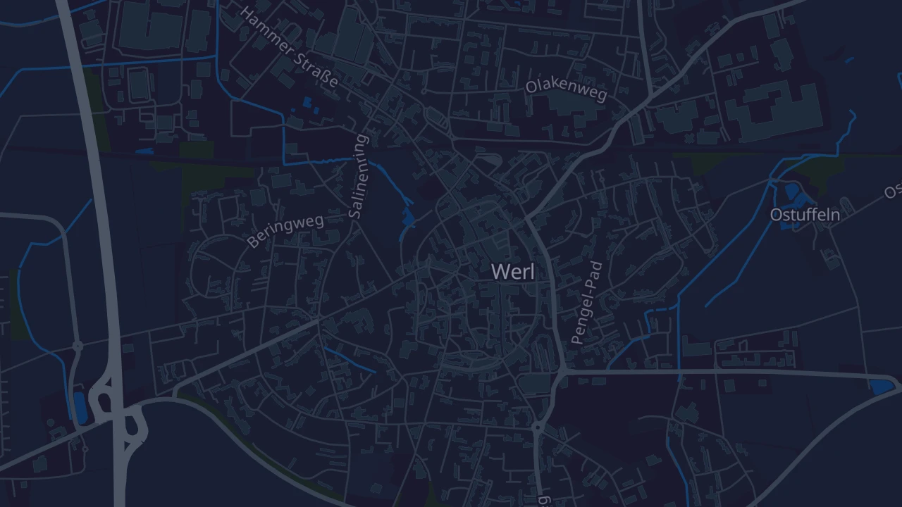 Karte von Werl