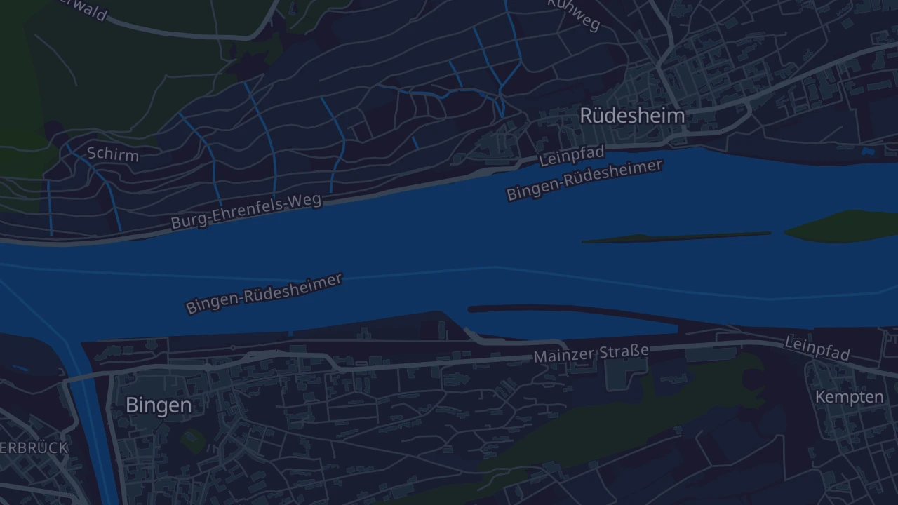 Karte von Rüdesheim am Rhein